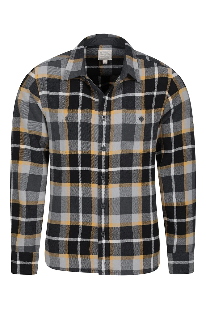 Lumberjack Flannel Long Sleeve Mens Shirt