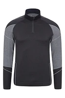 Quiver Mens Seamless Base Layer Top