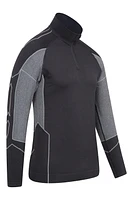 Quiver Mens Seamless Base Layer Top