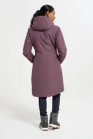 Polar Hybrid Womens Long Down Jacket