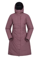 Polar Hybrid Womens Long Down Jacket