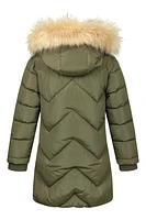 Galaxy Kids Water-resistant Long Insulated Jacket