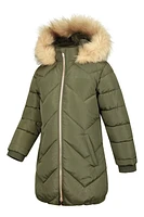 Galaxy Kids Water-resistant Long Insulated Jacket