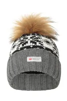 Thinsulate Fairisle Womens Pom Beanie
