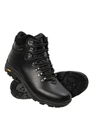 Latitude Extreme Mens Leather Waterproof Hiking Boots