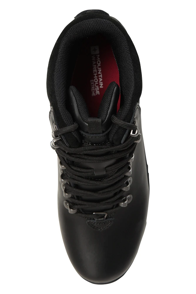 Latitude Extreme Mens Leather Waterproof Hiking Boots