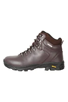Latitude Extreme Mens Leather Waterproof Hiking Boots