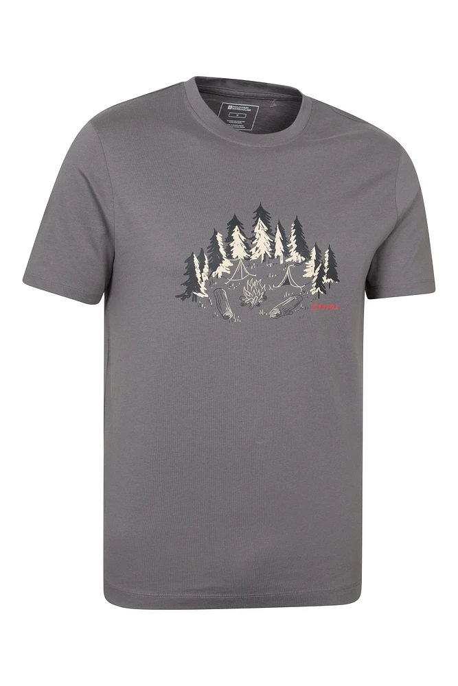 Canada Sketch Mens T-Shirt