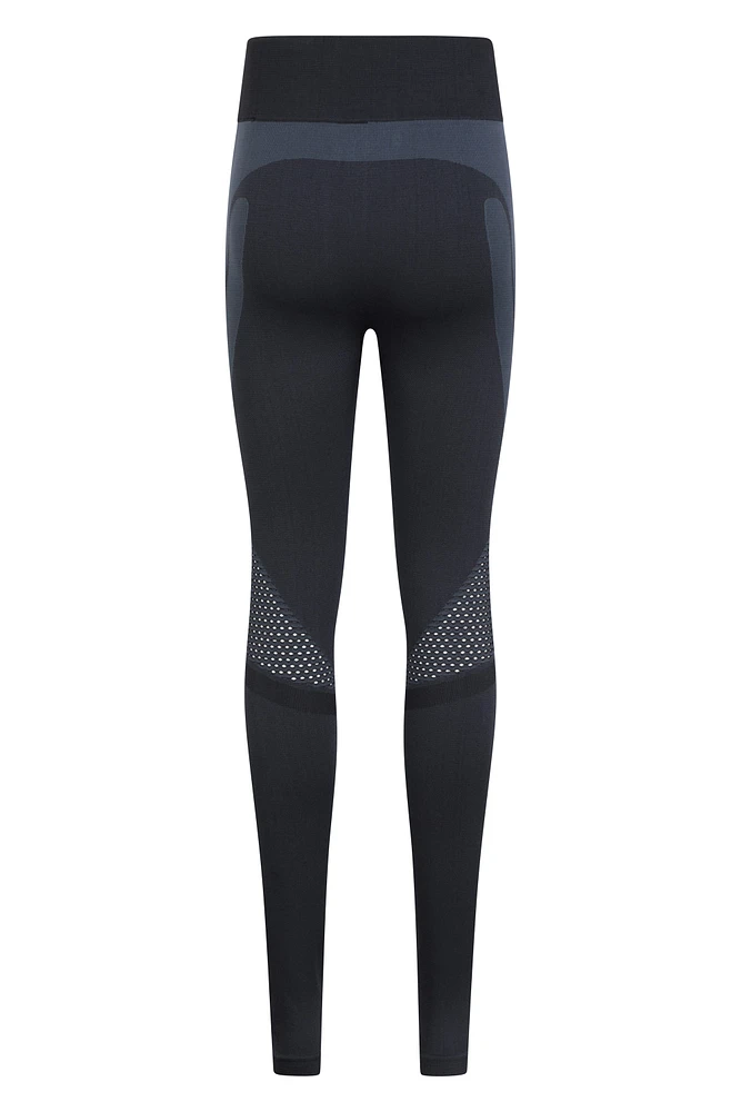 Track Womens High Waisted Seamless Leggings