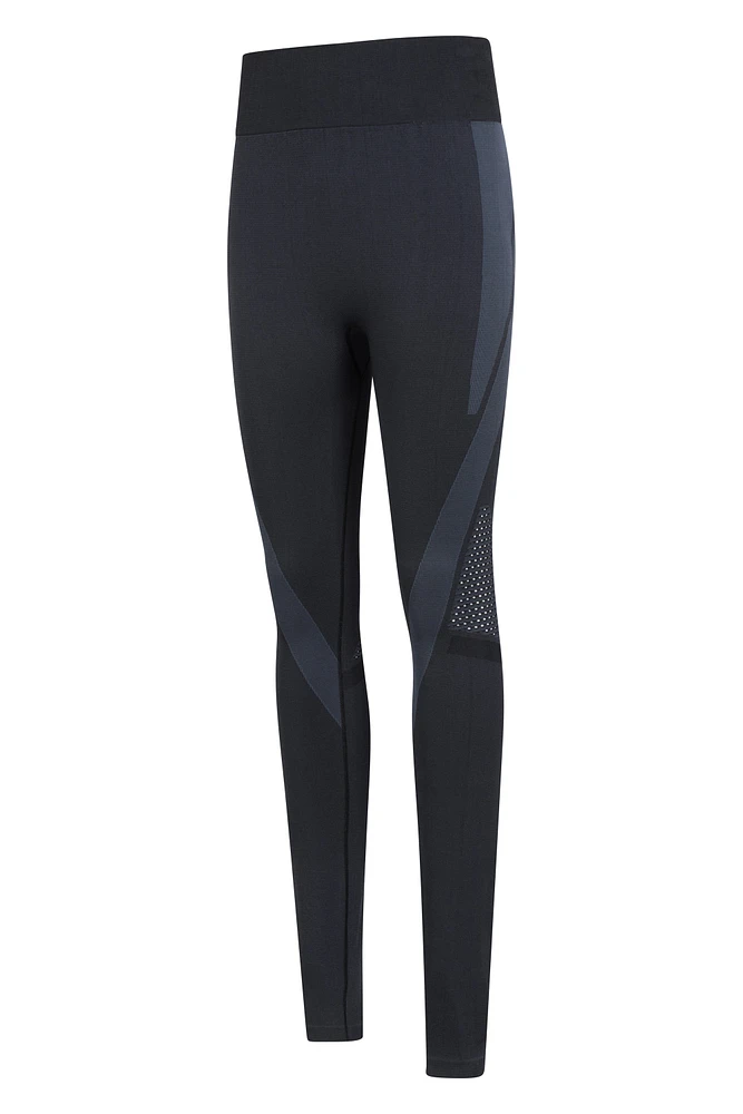 Track Womens High Waisted Seamless Leggings