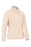 Teddy Womens Half-Zip Fleece