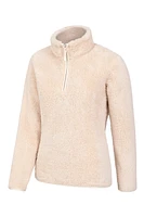 Teddy Womens Half-Zip Fleece