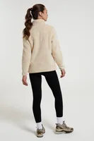 Teddy Womens Half-Zip Fleece