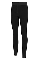 Womens Fluffy Fleece Lined Thermal Leggings Multipack