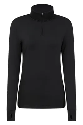 Womens Half-Zip Running Midlayer