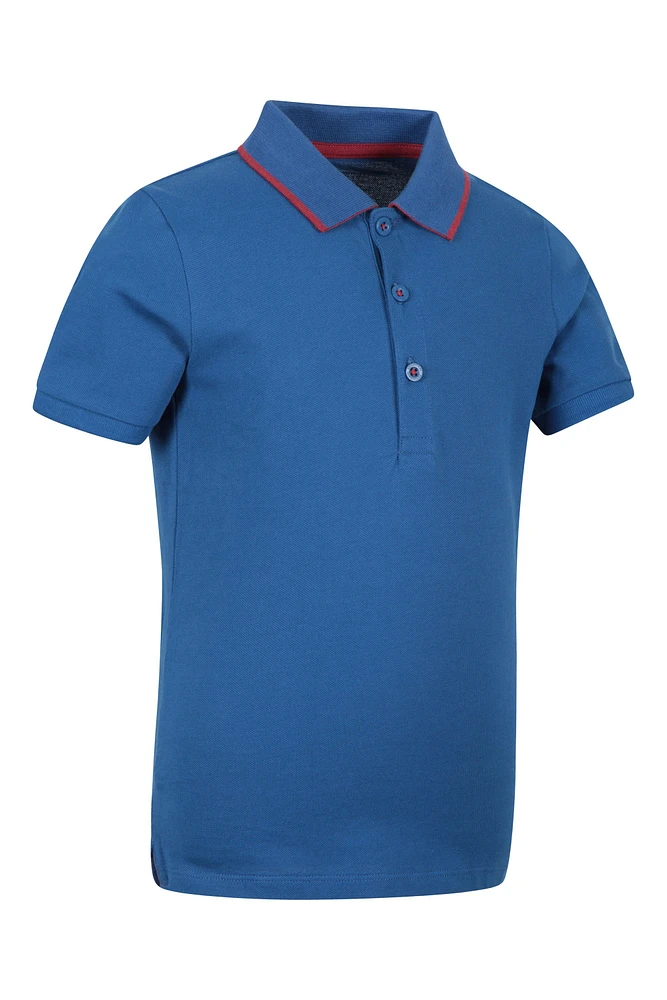 Kids Plain Polo Shirt