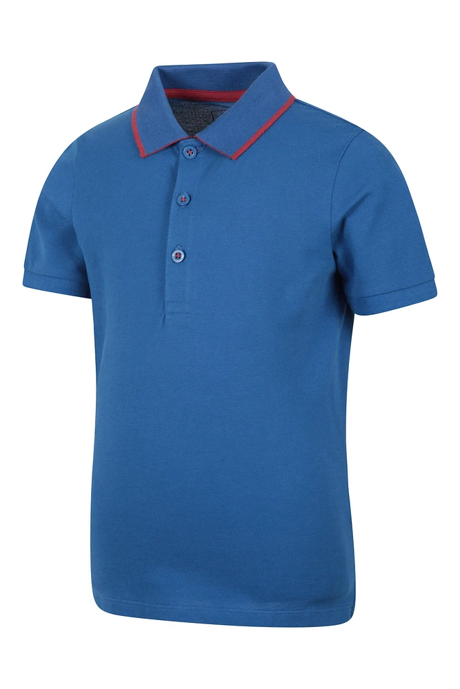 Kids Plain Polo Shirt