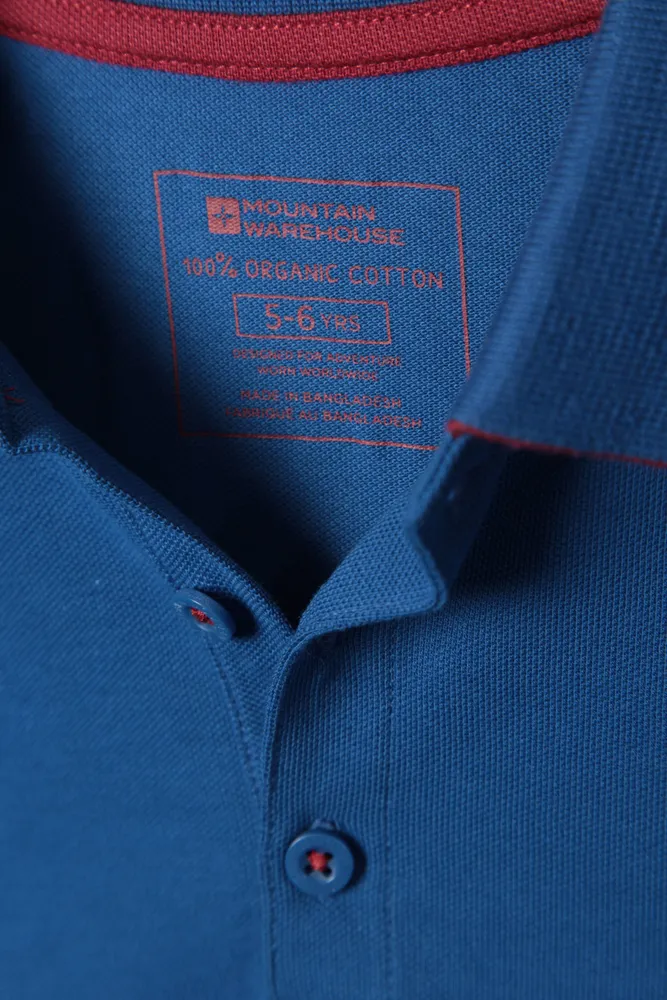 Kids Plain Polo Shirt