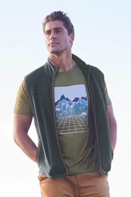 Rove Mens Fleece Vest