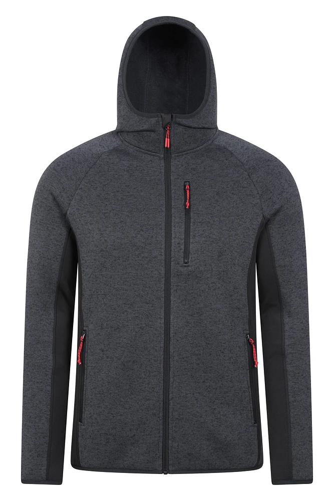 Treston Mens Hooded Fleece
