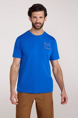 Adventure Begins Cotton Mens T-Shirt