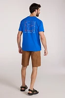 Adventure Begins Cotton Mens T-Shirt