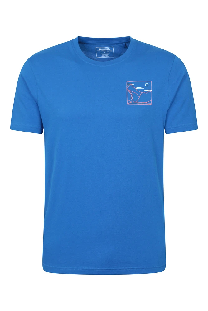 Adventure Begins Cotton Mens T-Shirt
