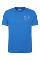 Adventure Begins Cotton Mens T-Shirt