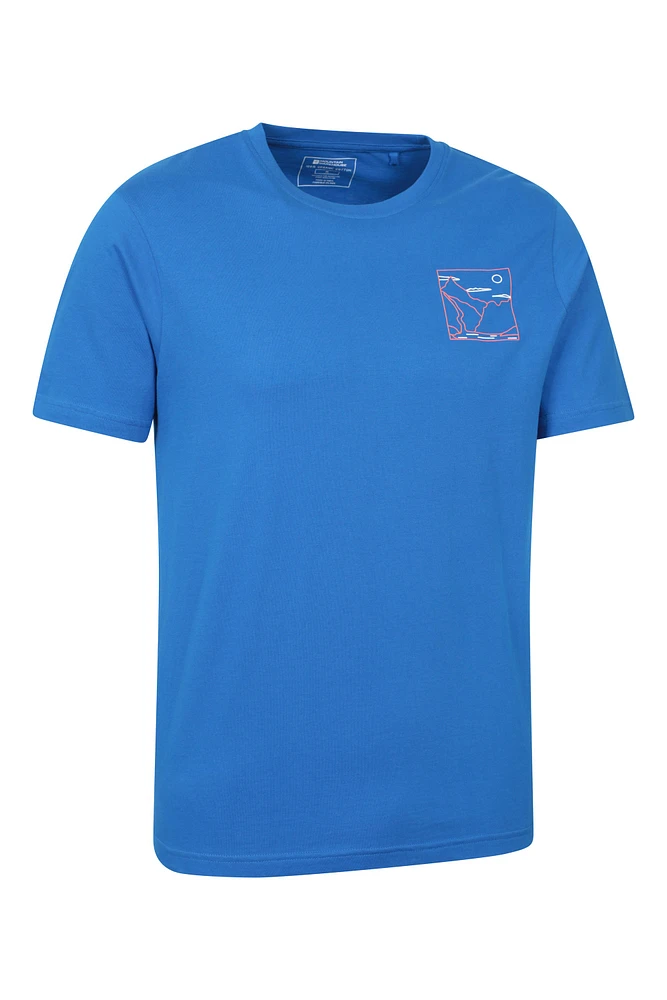 Adventure Begins Cotton Mens T-Shirt