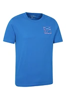 Adventure Begins Cotton Mens T-Shirt