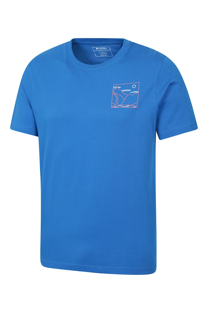 Adventure Begins Cotton Mens T-Shirt