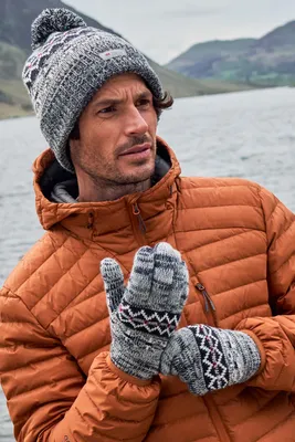 Thinsulate Mens Fairisle Gloves