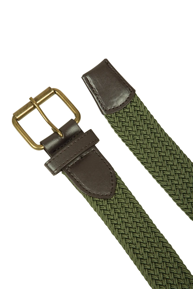 Womens Casual Webbed Belt