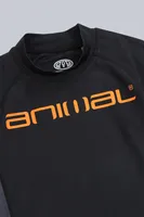 Animal Nate Kids Recycled Rash Guard
