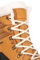 Innsbruck Womens Leather Waterproof Snow Boots