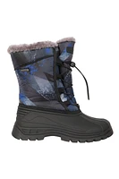 Whistler Kids Printed Adaptive Snow Boots