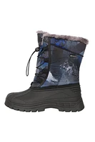 Whistler Kids Printed Adaptive Snow Boots