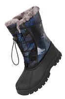 Whistler Kids Printed Adaptive Snow Boots