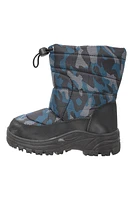 Caribou Toddler Adaptive Printed Snow Boots