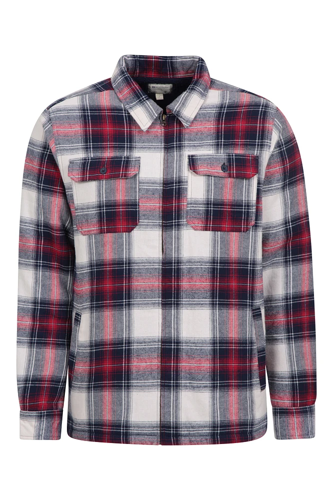 Stream II Mens Lined Flannel Shirt