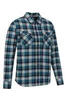 Track Mens Heavy Flannel Shirt