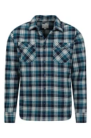 Track Mens Heavy Flannel Shirt