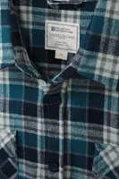 Track Mens Heavy Flannel Shirt