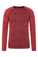 Slalom Mens Seamless Round Neck Top