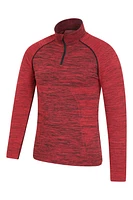 Slalom Mens Seamless Base Layer Top