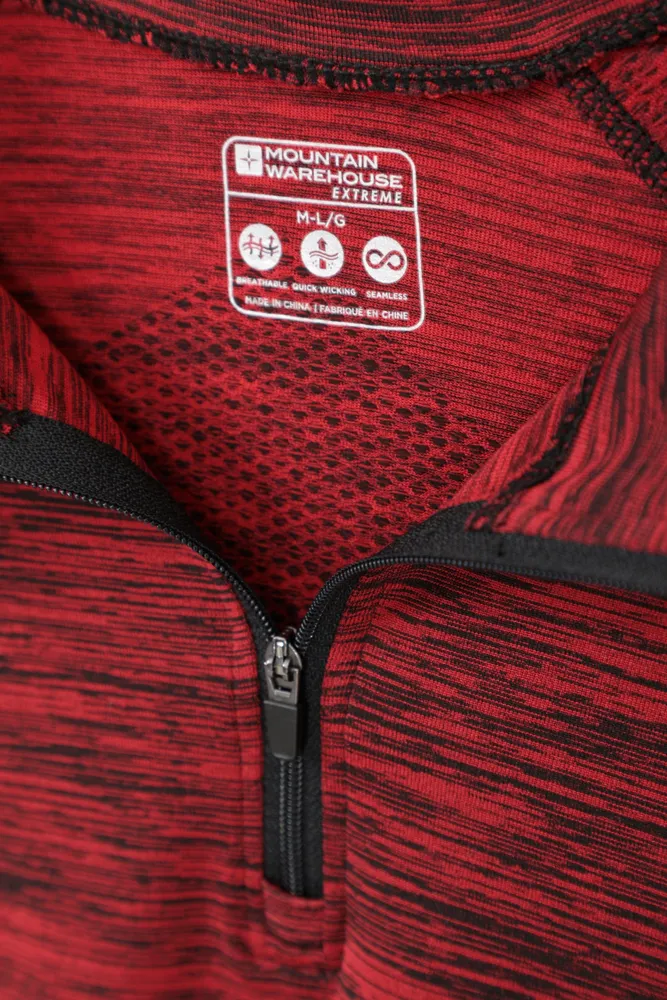 Slalom Mens Seamless Base Layer Top