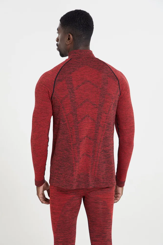 Slalom Mens Seamless Base Layer Top