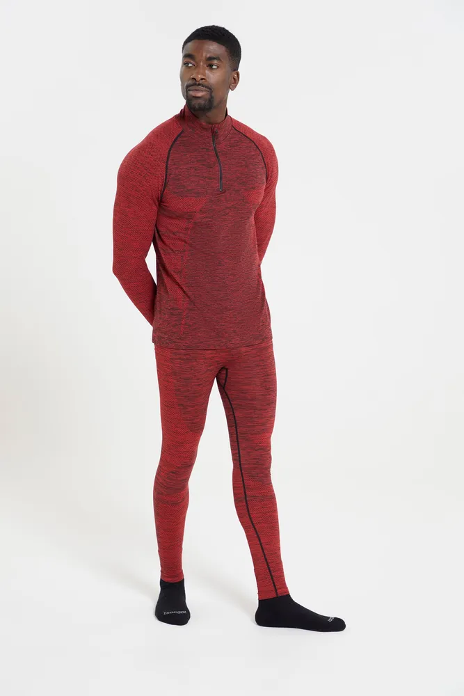 Slalom Mens Seamless Base Layer Top