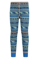 Jacquard Kids Merino Base Layer Set
