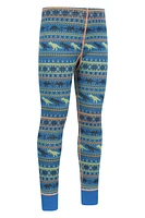 Jacquard Kids Merino Base Layer Set